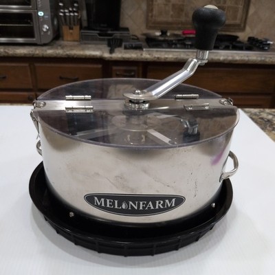 MELONFARM 12-Inch Bud Leaf Bowl Trimmer Twisted Spin Cut Replaceable Blades