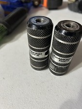 Juego de clavijas Old School BMX negro Diamondback 3/8" vintage BMX aluminio
