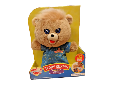 Teddy Ruxpin Hug N Sing Interactive Stuffed Bear Toy LULLABY WALMART ONLY
