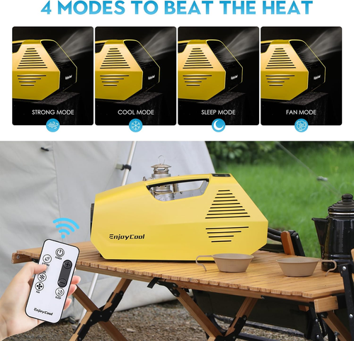 2380BTU Camping Air Conditioners - 14Lb Tent Air Conditioner with Remote Control - Picture 6 of 8