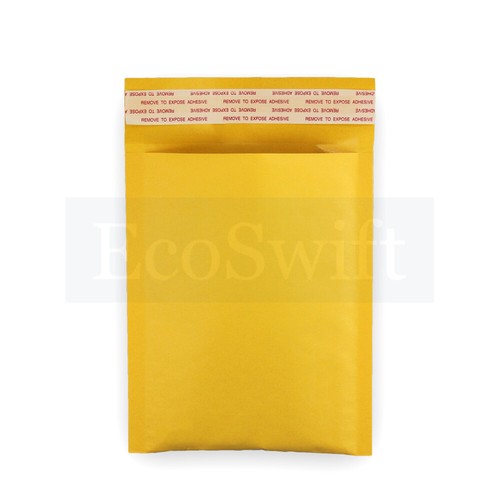 1-9000 #0 6x10 "EcoSwift" Kraft Bubble Mailers Padded Envelope Bags 6" x 10" - Picture 4 of 6