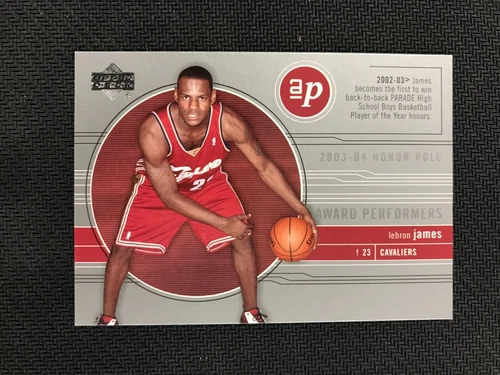 2003-04 Upper Deck Honor Roll Award Performer #AP1 LeBron James Rookie Cavaliers