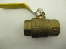Matco  1" 759 Ball Valve - Full Port, Forged Brass, CSA Certified 600WOG 150SWP