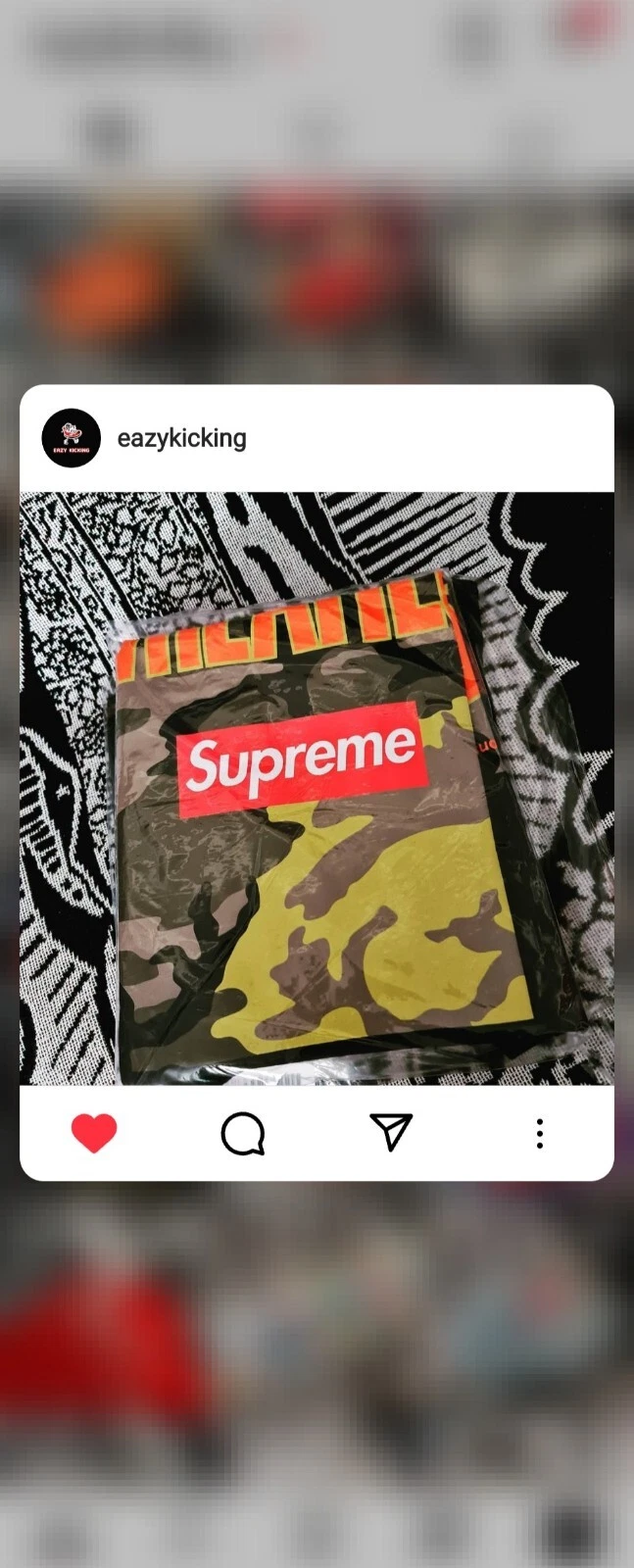 Tee shirt Supreme Wheaties   Moyen   Noir