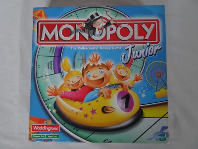 Monopoly ''Junior'' Edition 2001 Waddingtons komplett [B16]