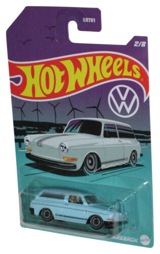 Hot Wheels Custom '69 Volkswagen Dos Carré (2021) Mattel Bleu Voiture Jouet 2/8 - Photo 1/1