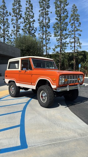 1970 Ford Bronco Orange