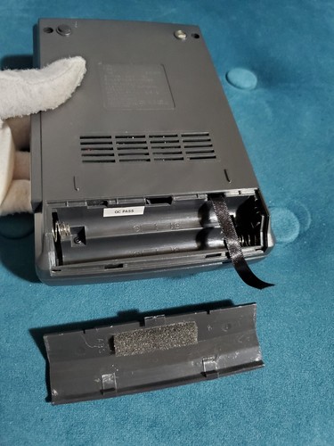 General Electric GE 3-5027A Portable Cassette Tape Player Voice Recorder WORKS - Picture 6 of 9