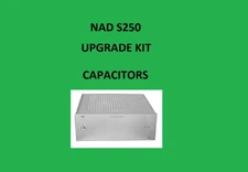 Power Amplifier NAD S250 Repair KIT - all capacitors