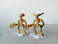 Mega Construx Destiny Gjallarwing Sparrow Vex Hobgoblin elec-plated 2 gold figs