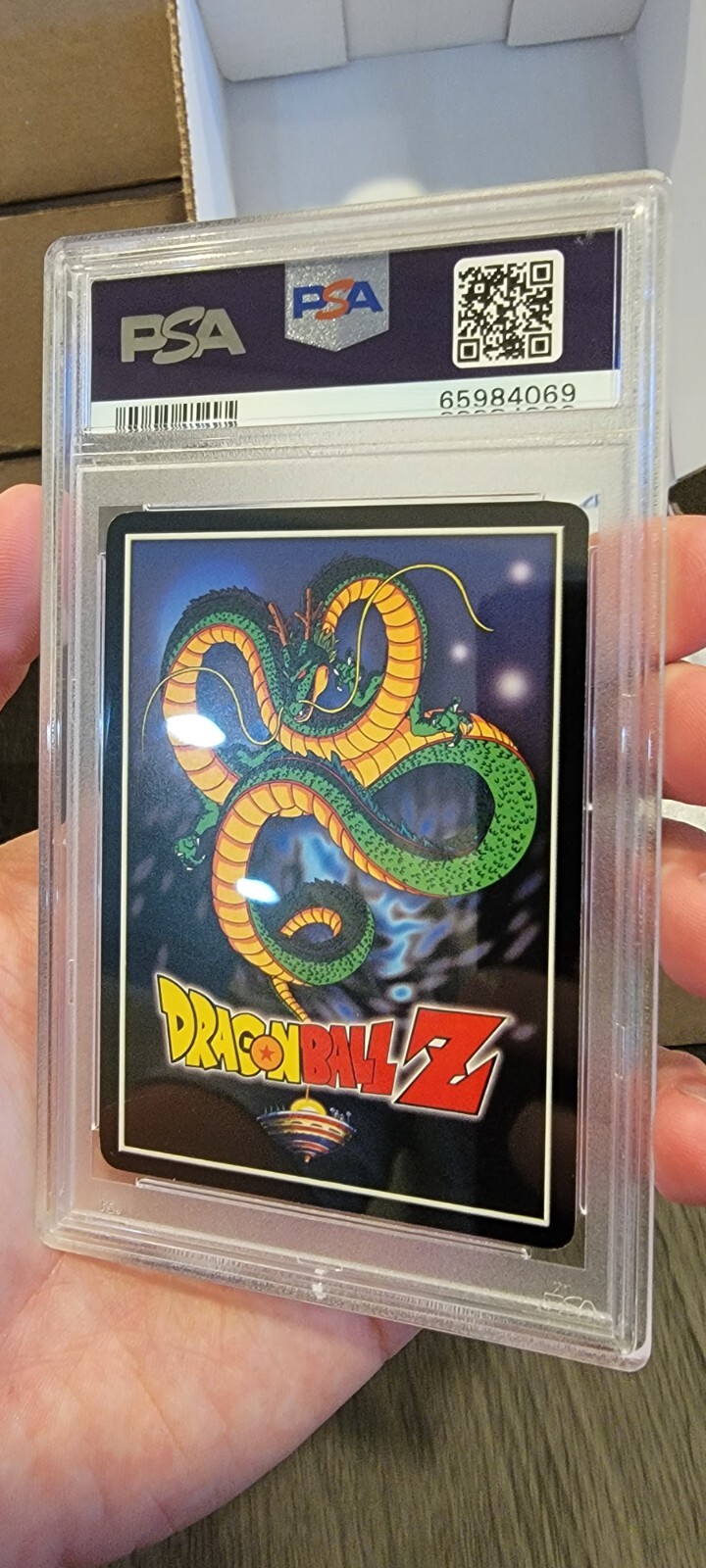 PSA 8 Champion Belt SZ4 Dragon Ball Z DBZ Uber Rare Tournament Promo Card view 6