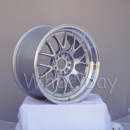 4 PCS ROTA WHEEL MXR 18X9.5 5X114.3 38 73 ROYAL SILVER - Bild 2 von 4