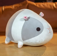 Gray Guinea pig 15 Inch Pillow Stuffed Animal Plush Toys Toddler Doll Kids Gifts