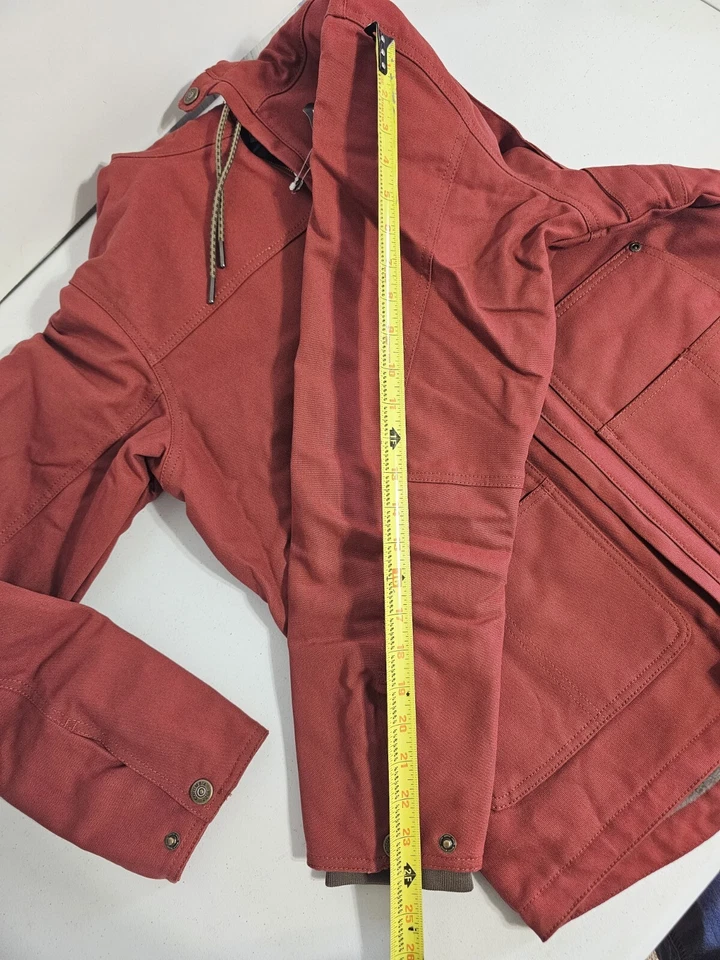 Columbia PHG Real Tree Roughtail Hooded Work Jacket Red Rust Men’s Small NWT - Image 4 of 4