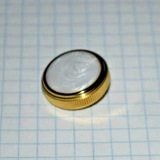 Yamaha, Sousaphone & Tuba Finger Button With Pearl, Lacquer, 1 each