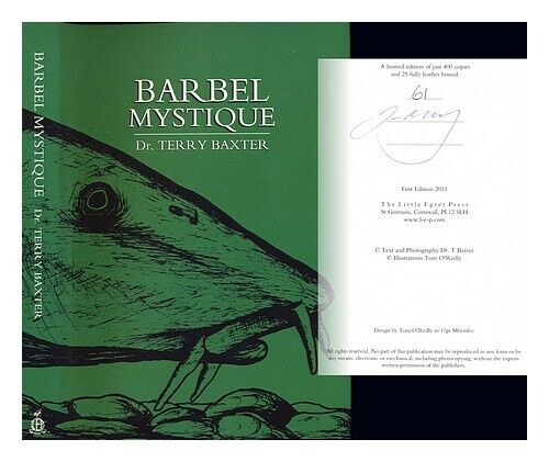 BAXTER, DR. TERRY Barbel Mystique First Edition Hardcover - Afbeelding 1 van 1
