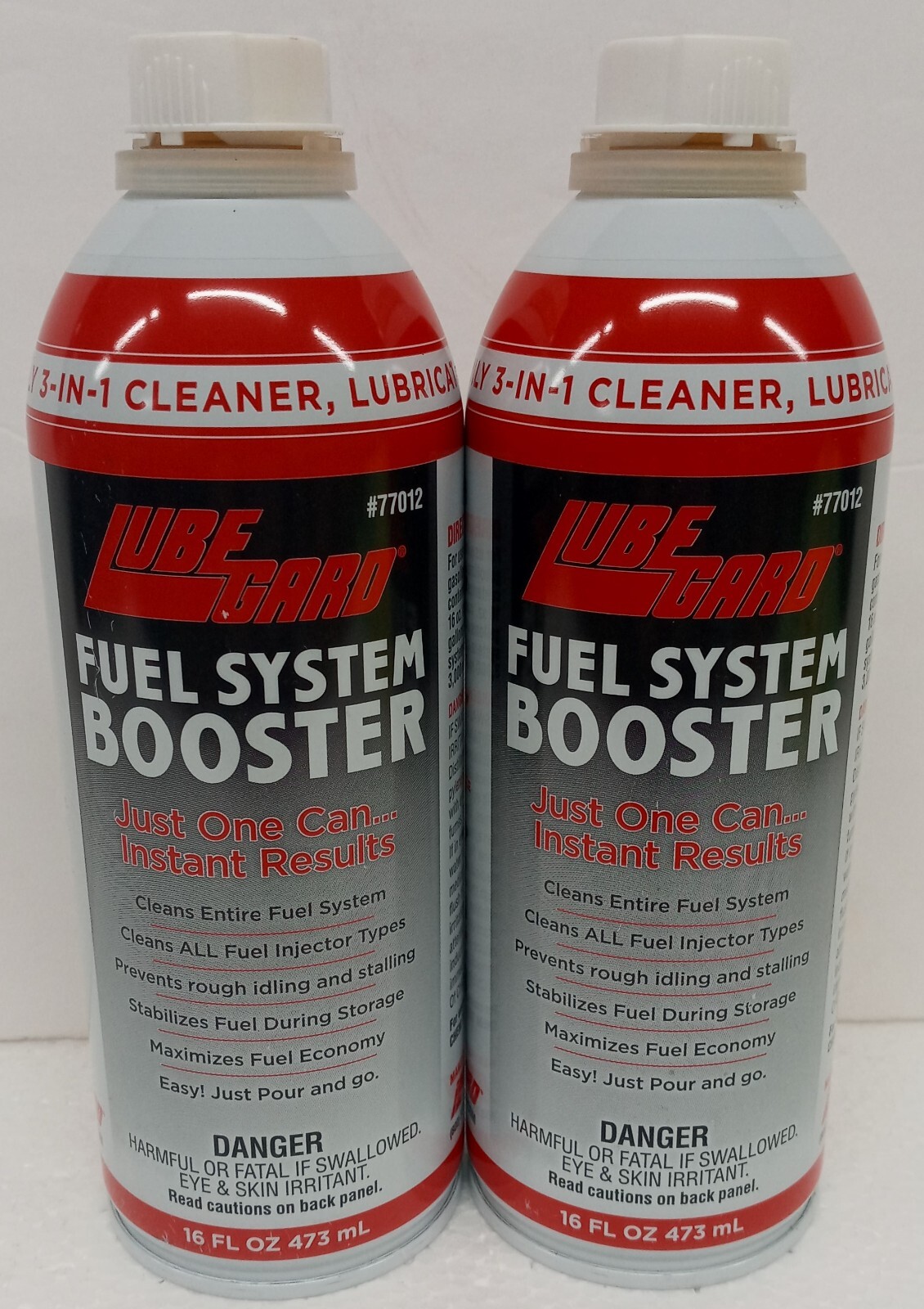 Lot of 2 Lubegard 77012 Fuel System Booster Cleaner 16 oz. Each eBay