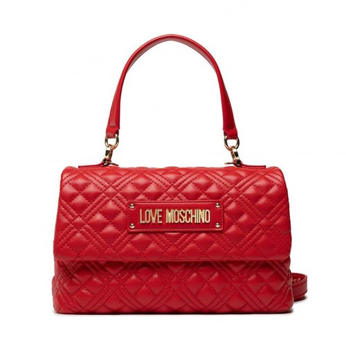 red love moschino bag