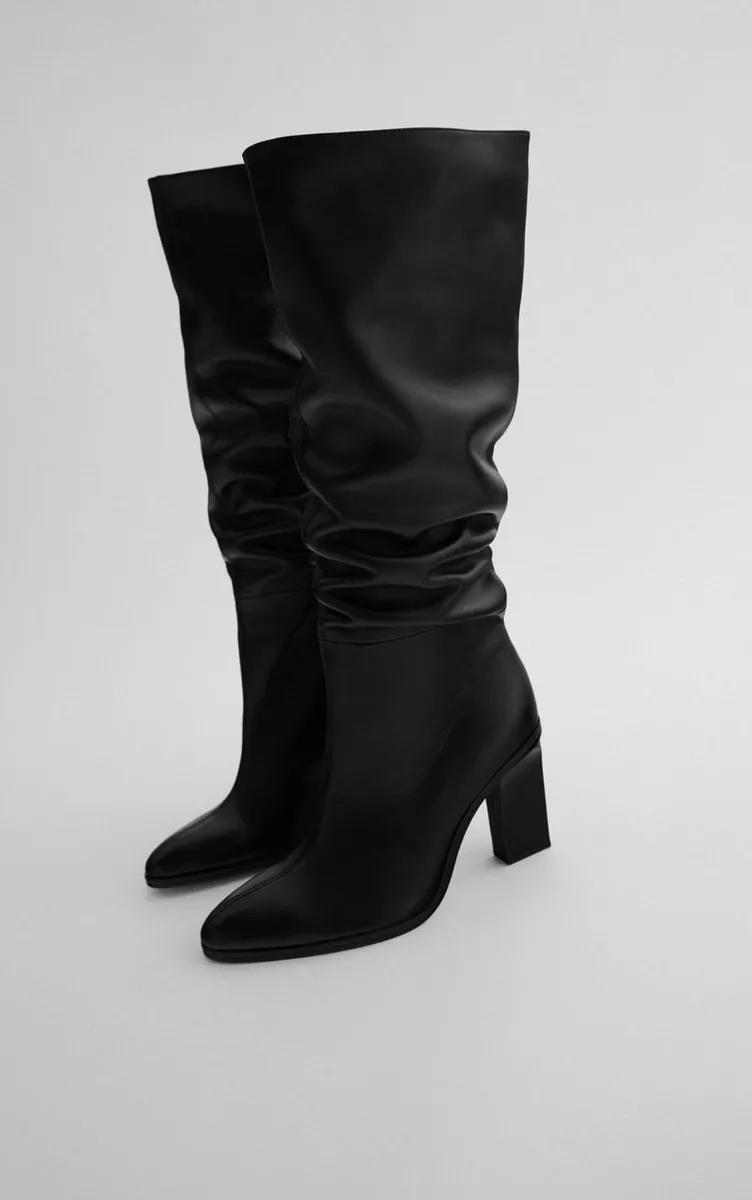 Slouchy boots best sale zara