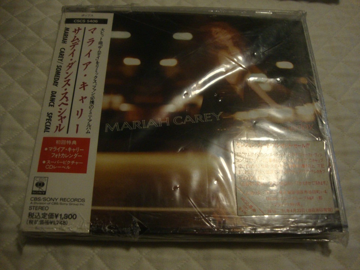 Mariah Carey Someday Japan cd with 1991 Calendar | eBay