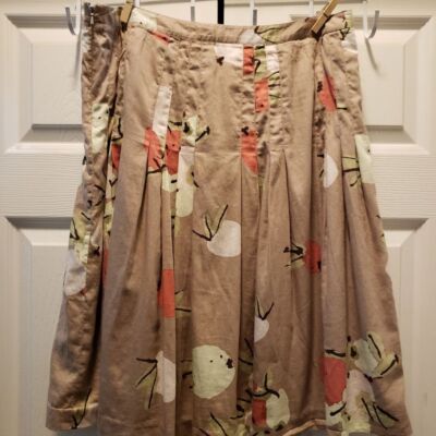 Lined Pleated Skit