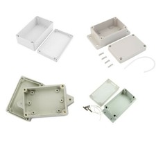 Waterproof ABS Plastic Box for Electronics Hobby Projects Enclosure Case 4 Sizes