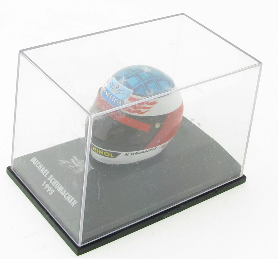 MINICHAMPS Formel 1 Helm 1995 Michael Schumacher 1:8 Formel Model Bell Helmet - Bild 2 von 4