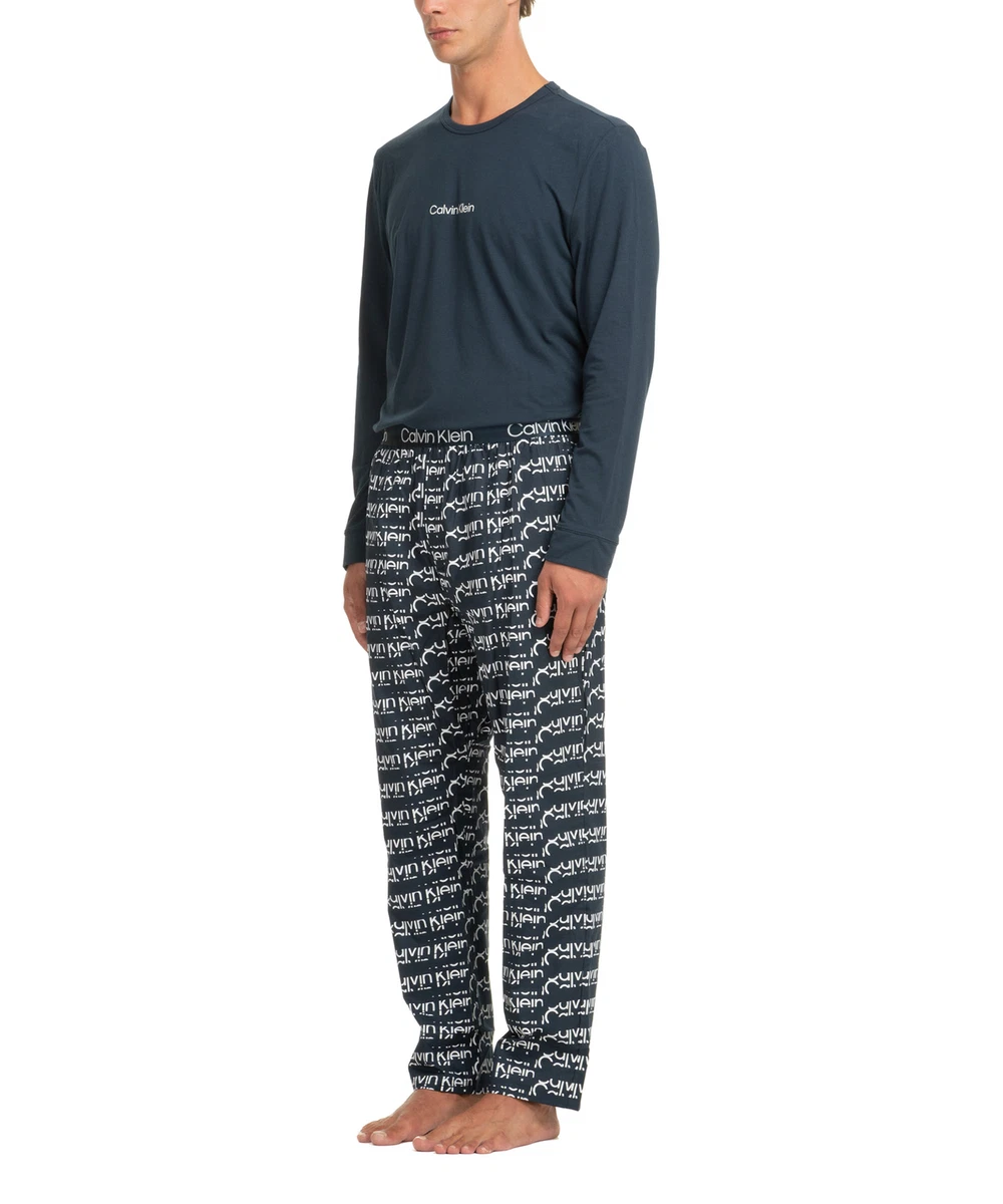 Calvin Klein pyjamas men 000NM2184EGVB Black round collar pajamas