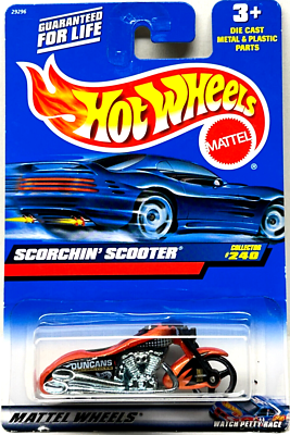 ホットウィール　Scorchin&#39; Scooter Hot Wheels Racing Deluxe SCORCHIN' SCOOTER #22 Ward Burton