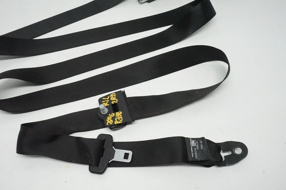 MERCEDES R350 W251 2006-2007 retractor de cinturón de seguridad trasero izquierdo segunda fila negro OEM Foto 3 de 4