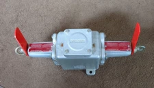 Crouse-Hinds #AFU0333 55, Conveyor Belt Control Switch Double End, 600 Vac