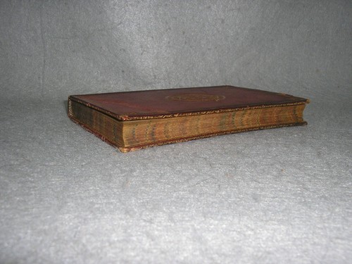 Antique Decorative Leather Book Lockhart Ancient Spanish Ballad Illustrated 1870 - Picture 2 of 17