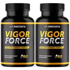 Vigor Force Advanced Male Performance Booster Formula Supplement 90 Caps 2 Pack