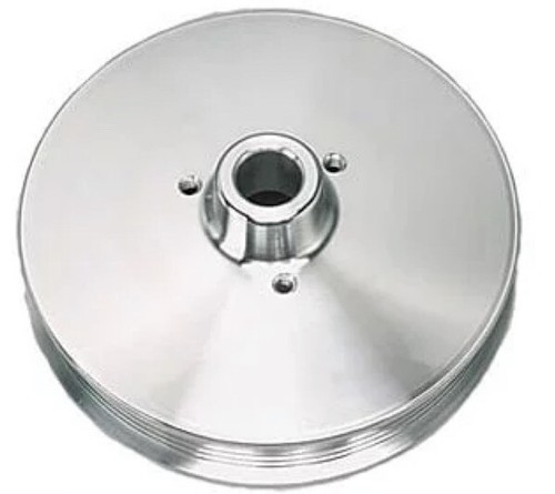 March Performance 617 Saginaw 5 Groove Serpentine Power Steering Pulley For Chev - Picture 2 of 4