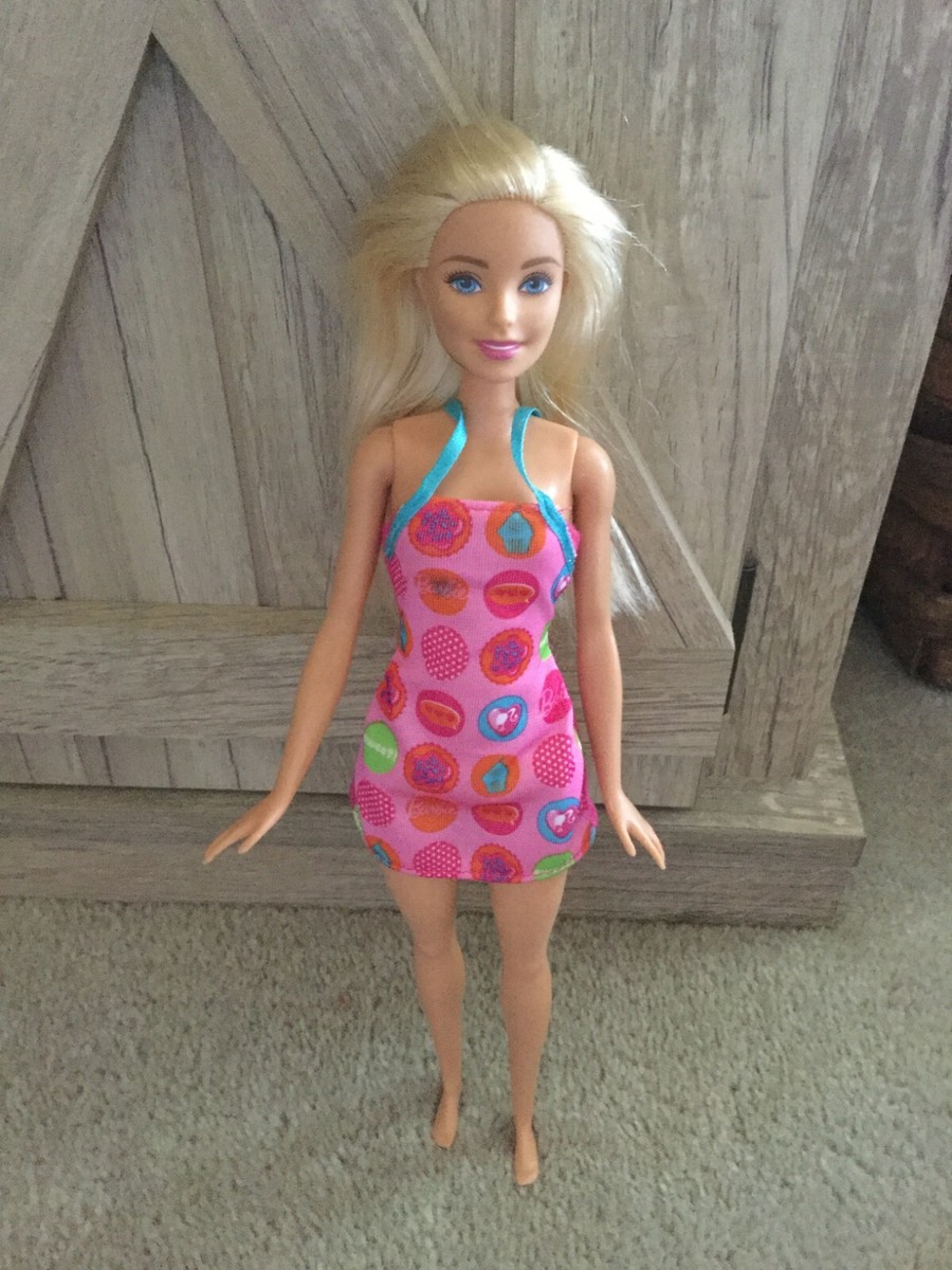 2012 Mattel Barbie Brunch Time! #V8656 Barbie Doll Dress Only Hot