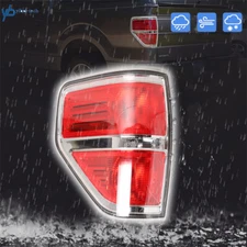 Red&Clear Lens Rear Tail Light Lamp For 09-14 Ford F-150 Pickup Driver Side