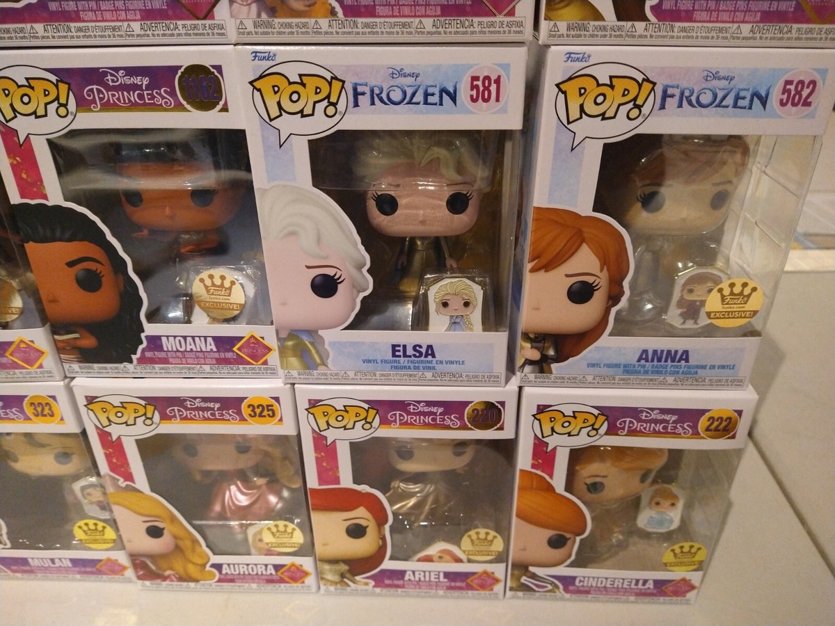 Funko Pop Disney Ultimate Princess Celebration Complete Pops