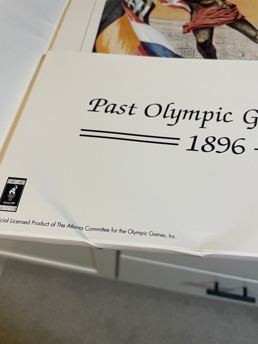 Olympic Games Portfolio 1896-1996 (24) Posters Memorabilia