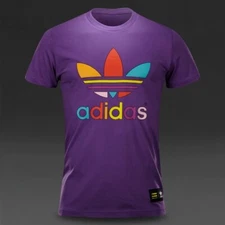 adidas Originals Pharrell Williams AC5936 Ray Purple T-Shirt Size S   New 425