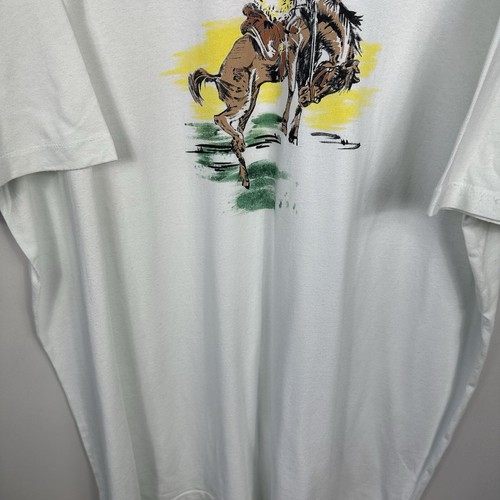 Polo Ralph Lauren T-Shirt, Wyoming Rodeo, Sportsman Country, Mens 3XL Tall XXXL - Picture 3 of 8