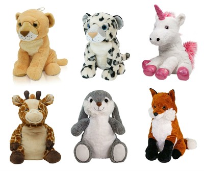 stuffed animal hot water bottle