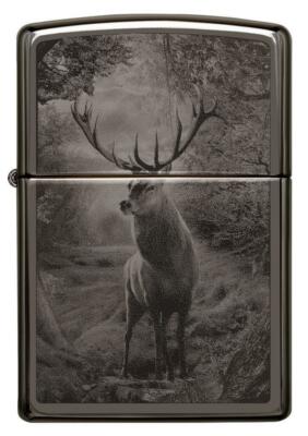 Zippo Windproof Photo Image Lighter With Deer, 49059, New In Box