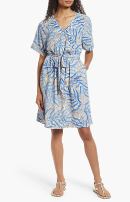 nic and zoe fit and flare dress NIC+ZOE Blush Of Spring Dierdre Dress, Size XX-Large, Pink Multi