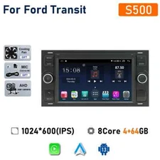 For Ford Transit Car Radio Carplay Android Auto Multimedia Player GPS Navigation