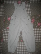 Petit Bateau Baumwoll-Pump-Latzhose NEU Gr.86 kitt