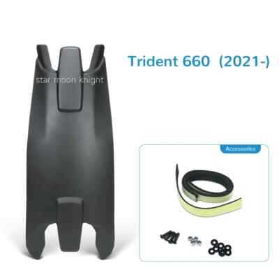 Für Trident 660 2021-2024 Heckrad Fender Splash Guard erweiterte Schlammschutz