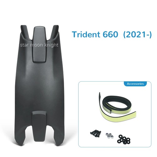 Rear Wheel Fender Splash Guard Extended Mudguard Huggers For Trident 660 2021- - Picture 7 of 19