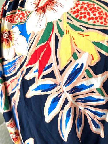 Dress Forum Small Medium Tropical Maxi Shirt Dress long with belt and pockets - Picture 10 of 14