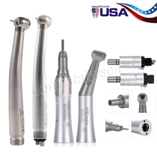 Dental High Low Speed Straight/Air Motor/Contra Angle Handpiece 2/4 Holes