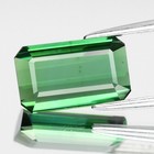 Tourmaline verte bleuté du mozambique de 3,28Cts